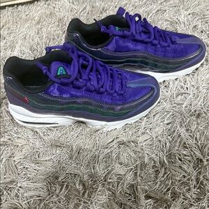 Nike Air Max 95 SE GS Court Purple Rush Pink AJ1899-500 Size 5.5